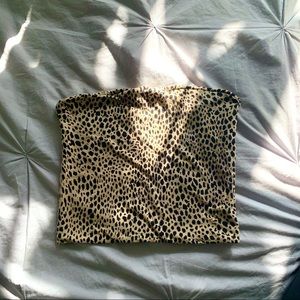 Brandy Melville cheetah tube top